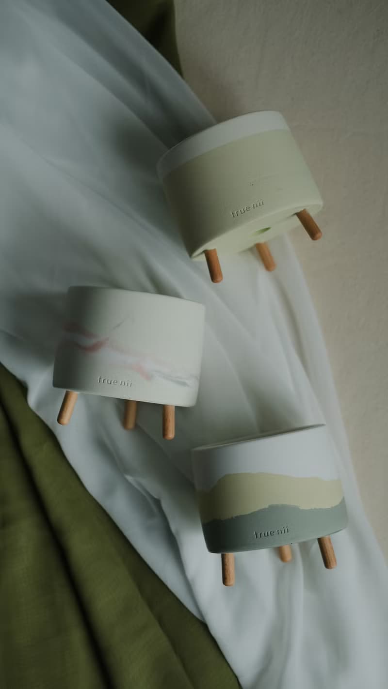 初泥 true nii | 長腳的水泥盆(L) -Palette 綠野新芽
