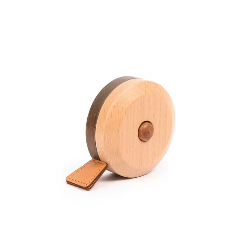 【圓形伸縮捲尺】木質人 文具辦公用品 1251818 | Wooderful life