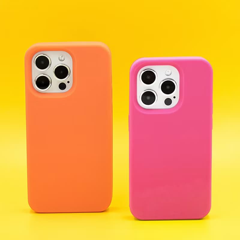 【Candies】iPhone 15 系列 - Simple系列素面殼 粉 手機殼