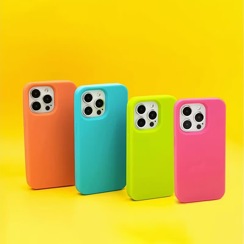 【Candies】iPhone 15 系列 - Simple系列素面殼 粉 手機殼