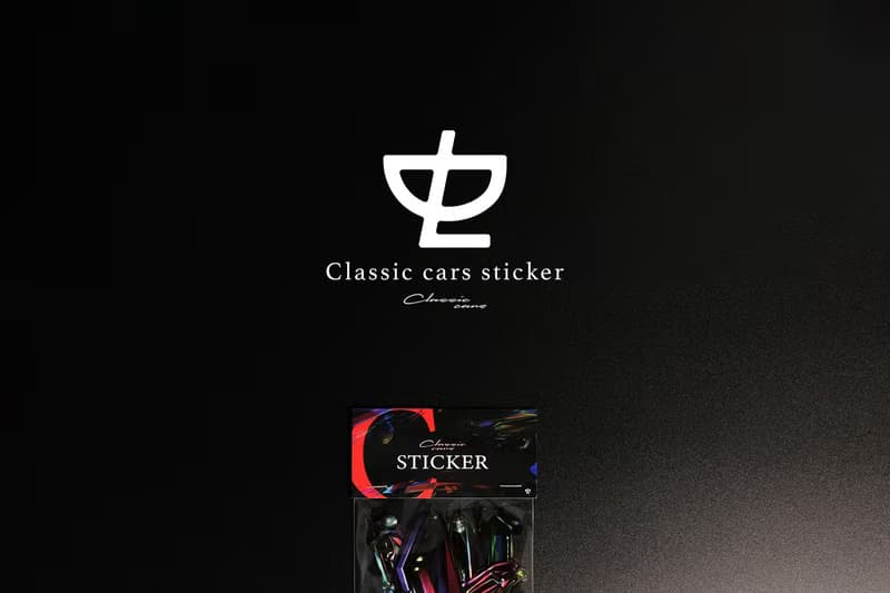 Classic Car Sticker / 經典車貼紙 / 限量