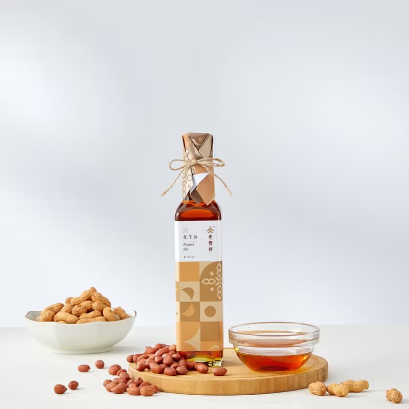 【快速出貨】冷壓初榨-大肚山紅土花生油 250ml