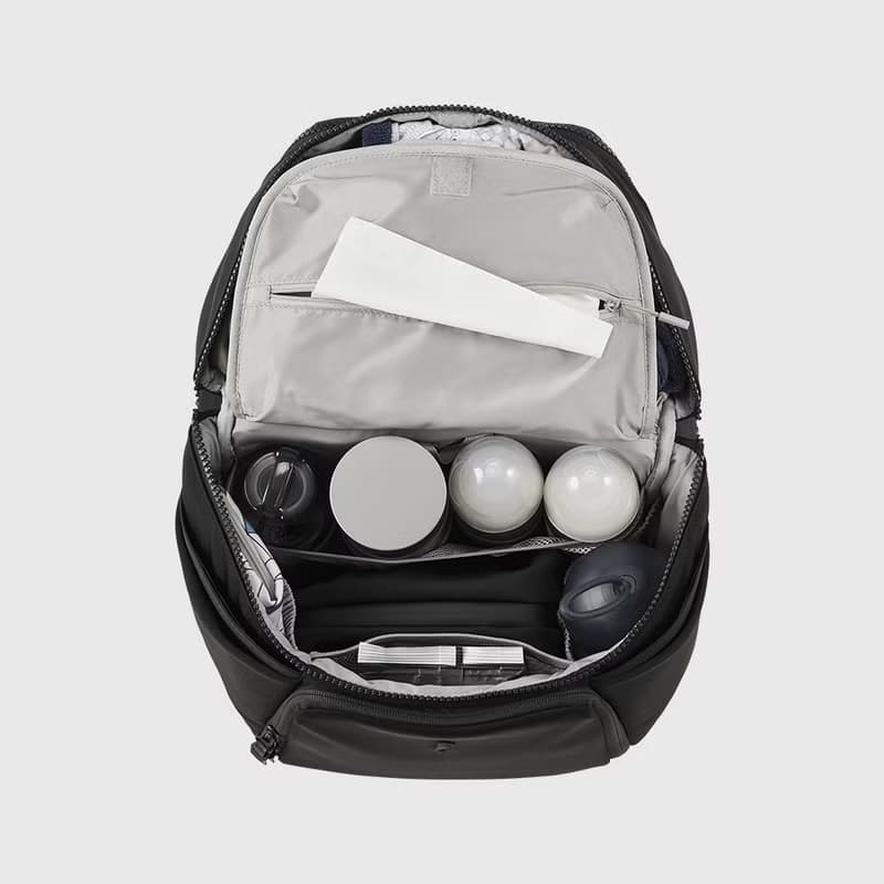 SPACEFOLD 20L 時空折疊育兒後背媽媽包 - 經典黑