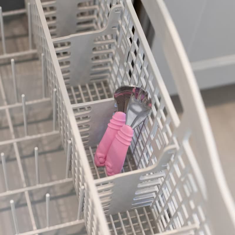 Bumkins 寶寶不鏽鋼湯叉組(Hello Kitty)