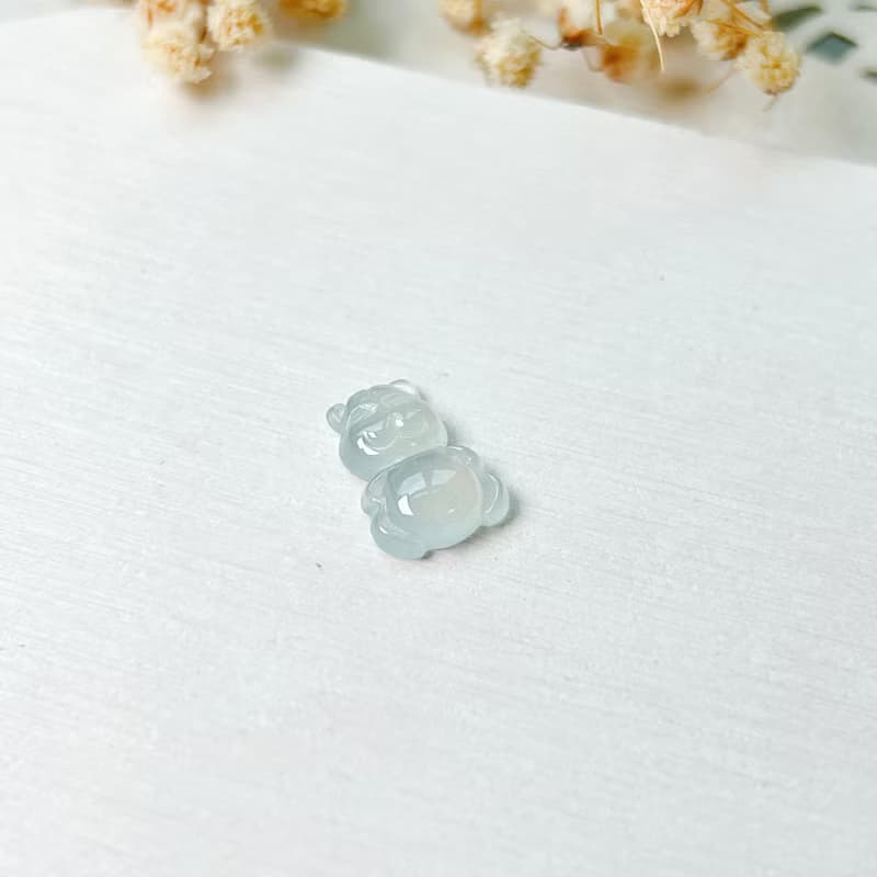 冰種翡翠老虎 | 天然緬甸A貨翡翠 | 送禮