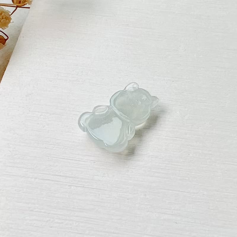 冰種翡翠老虎 | 天然緬甸A貨翡翠 | 送禮