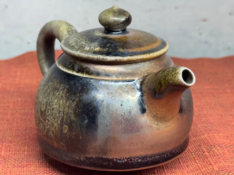 茶壺/正把/柴燒/落灰/楊博戎