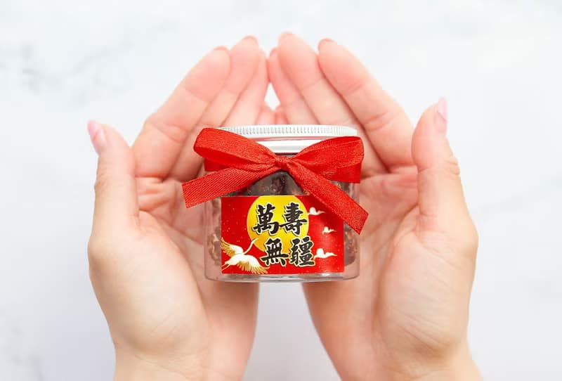 神明祝壽 爆米花罐(滿百份免費印名字) 聖誕千秋 萬壽無疆 2款