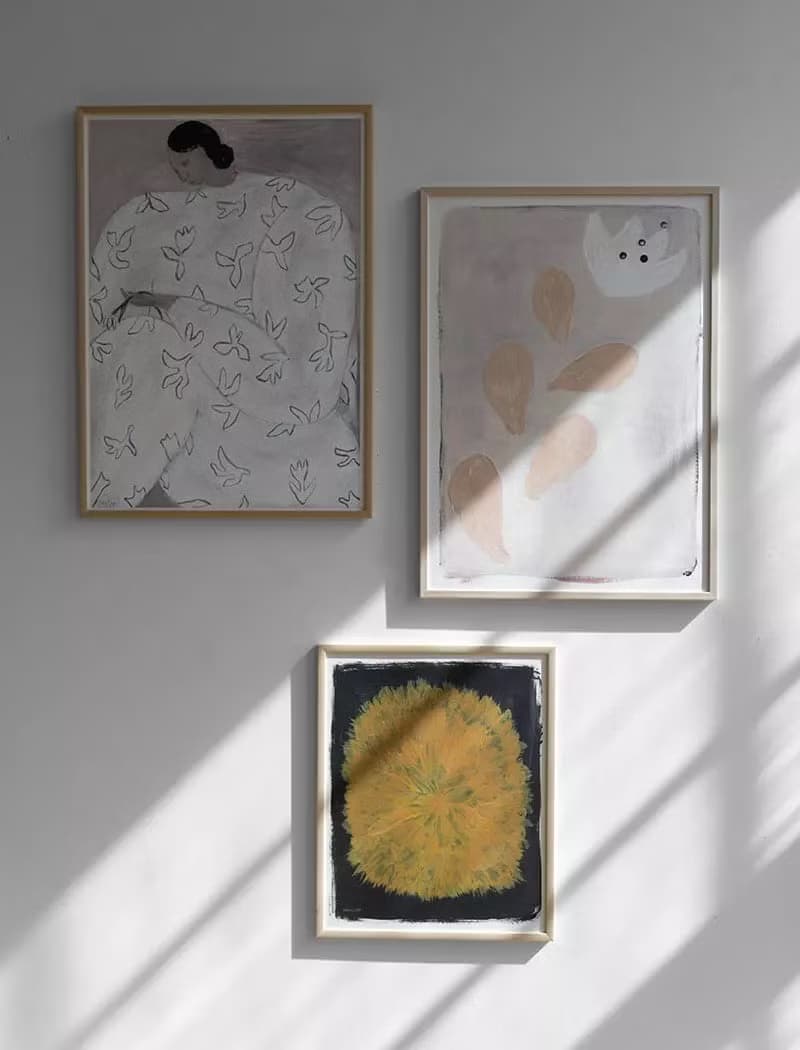 Sofia Lind - 瑞典藝術家設計海報  DANDELION POSTER