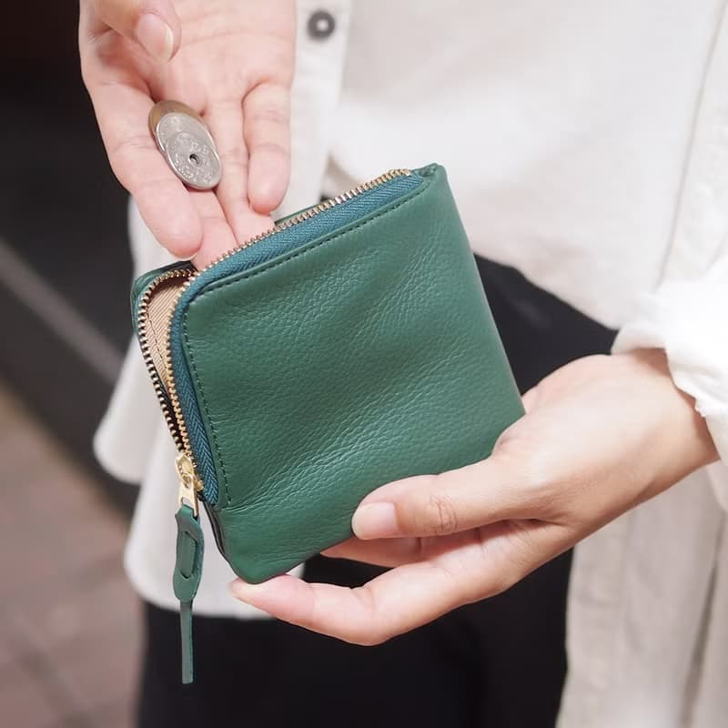 日本職人手工 都會時尚品味短夾/錢包 Made in Japan by CLEDRAN