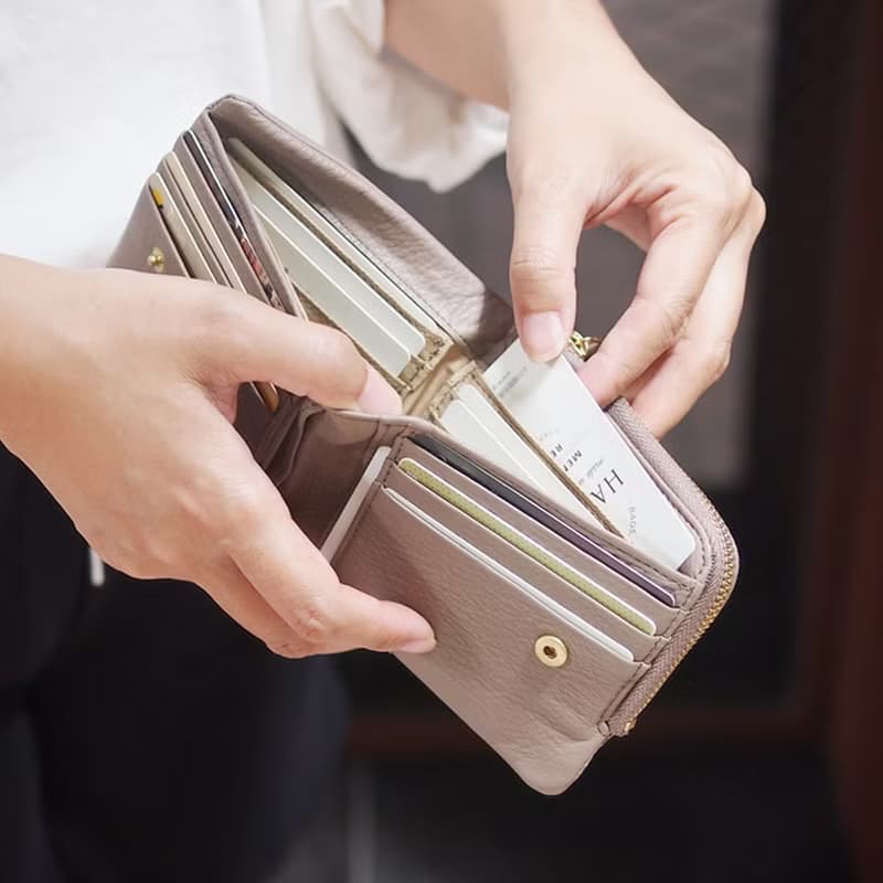 日本職人手工 都會時尚品味短夾/錢包 Made in Japan by CLEDRAN