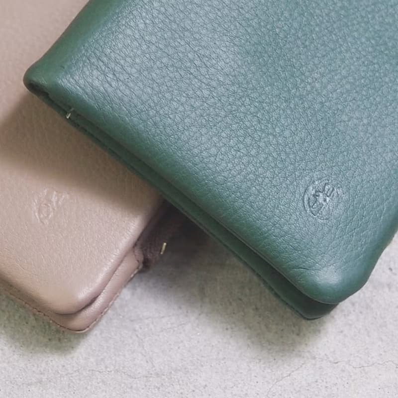 日本職人手工 都會時尚品味短夾/錢包 Made in Japan by CLEDRAN