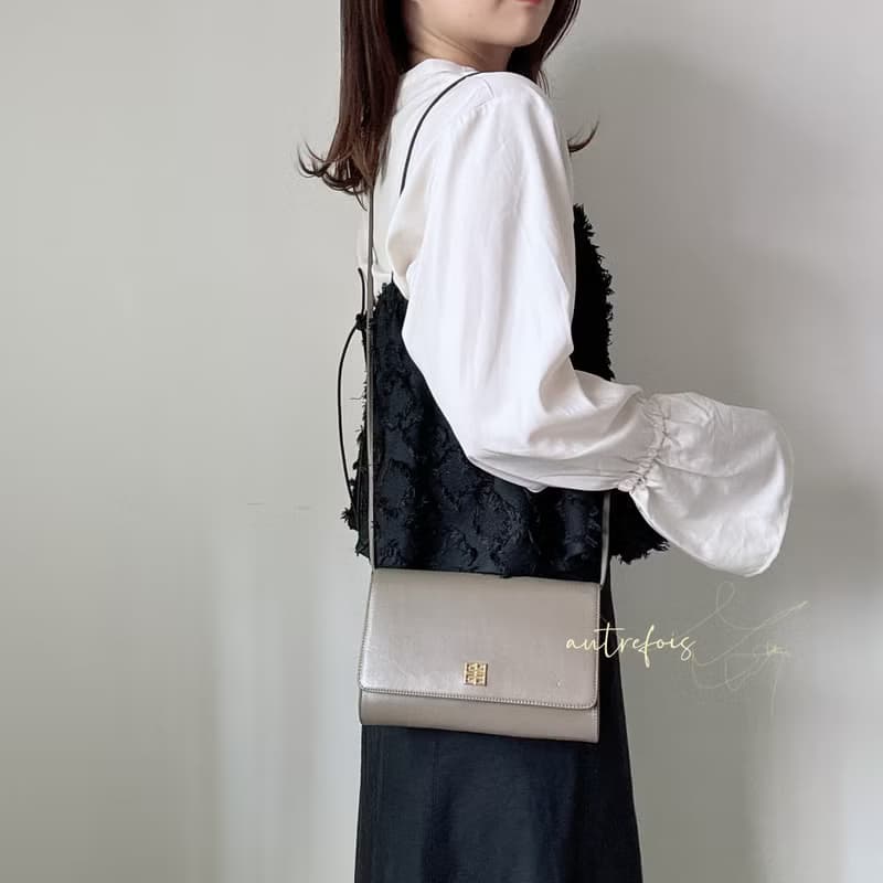中古 Givenchy 紀梵希 牛皮兩用手袋