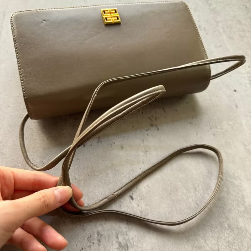 中古 Givenchy 紀梵希 牛皮兩用手袋