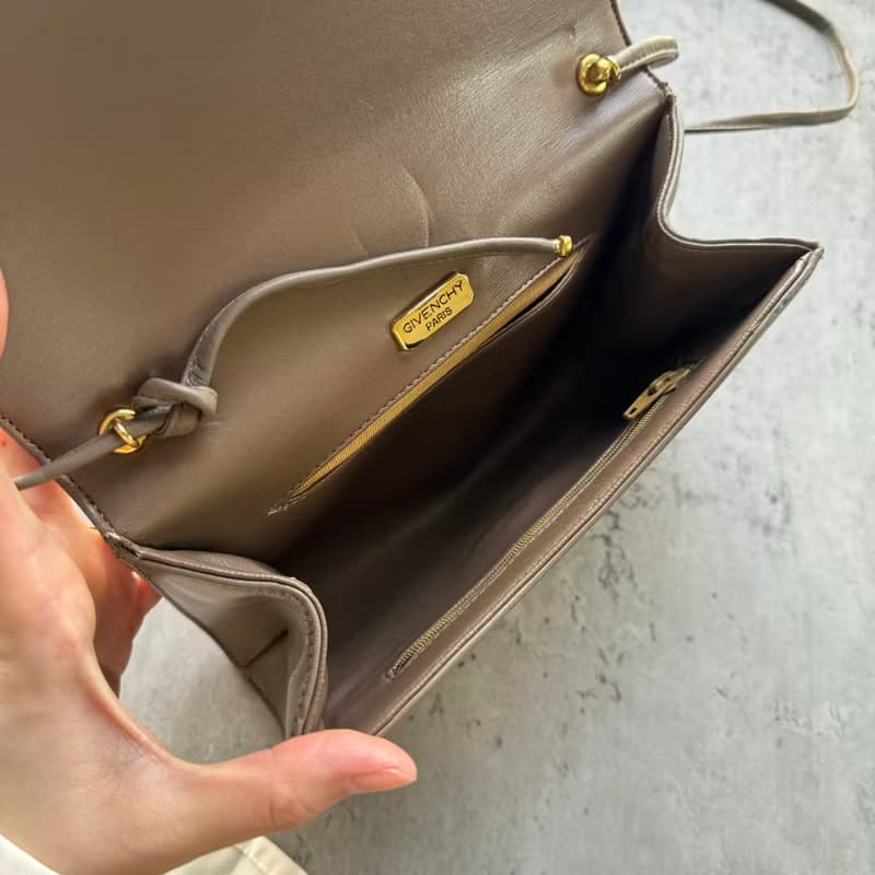 中古 Givenchy 紀梵希 牛皮兩用手袋