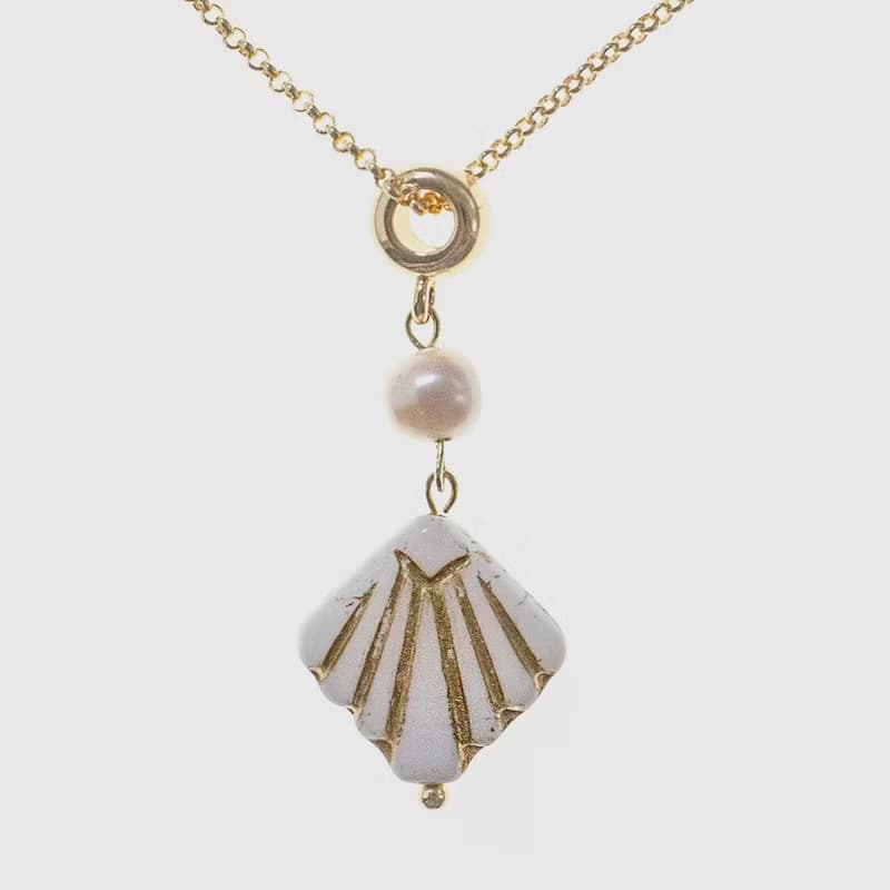 項鍊 | Gilded Leaf 描金扇葉