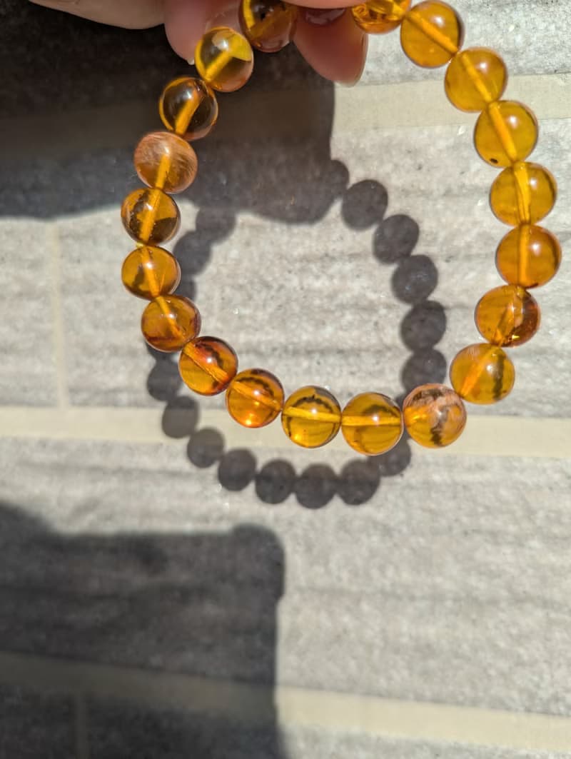 天然琥珀 金珀手鍊 特價【9mm】