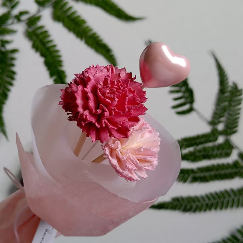 【Mom2.0】索拉花(擴香花)康乃馨花束、母親節花束