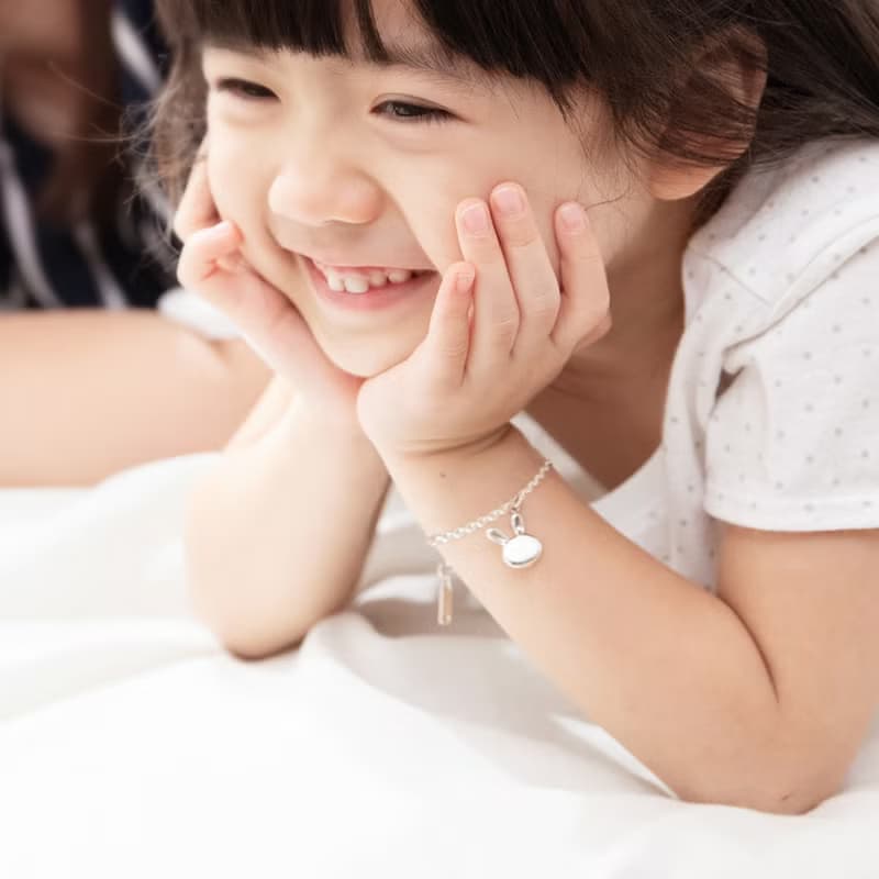 純銀彌月禮盒 寶寶手鍊 動物造型9款 新生兒禮物 兒童銀飾 生日禮