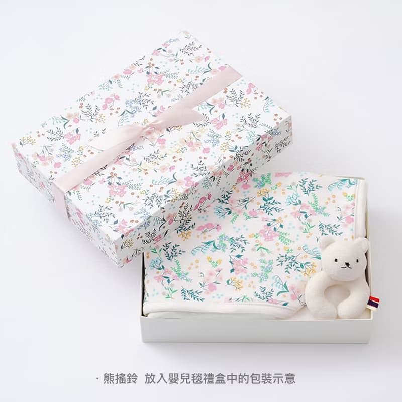 加購用【熊搖鈴】有機棉 安撫玩具 搖鈴玩具 日本Haruulala