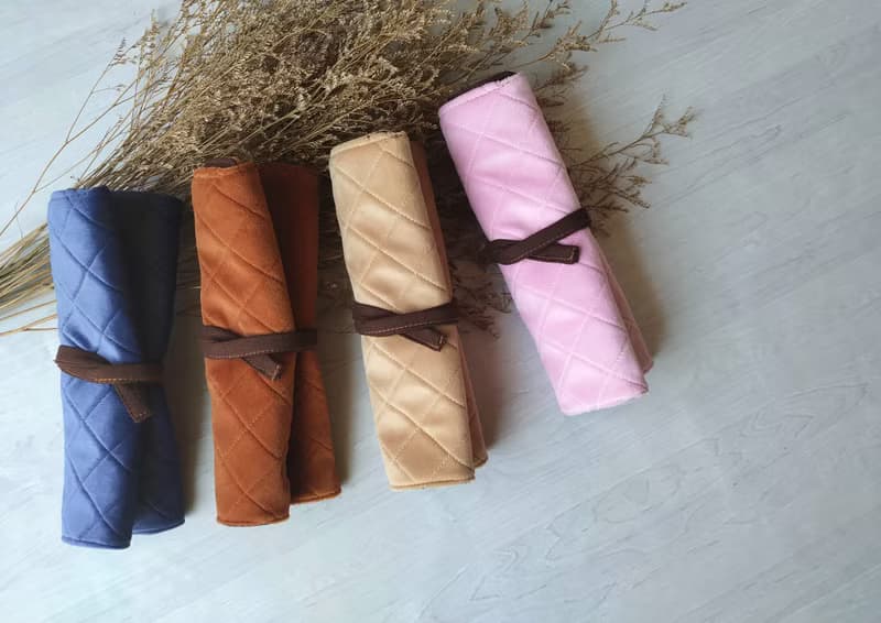 多功能筆袋│水彩筆袋│文具│餐具收納－小牛 / 小巴哥