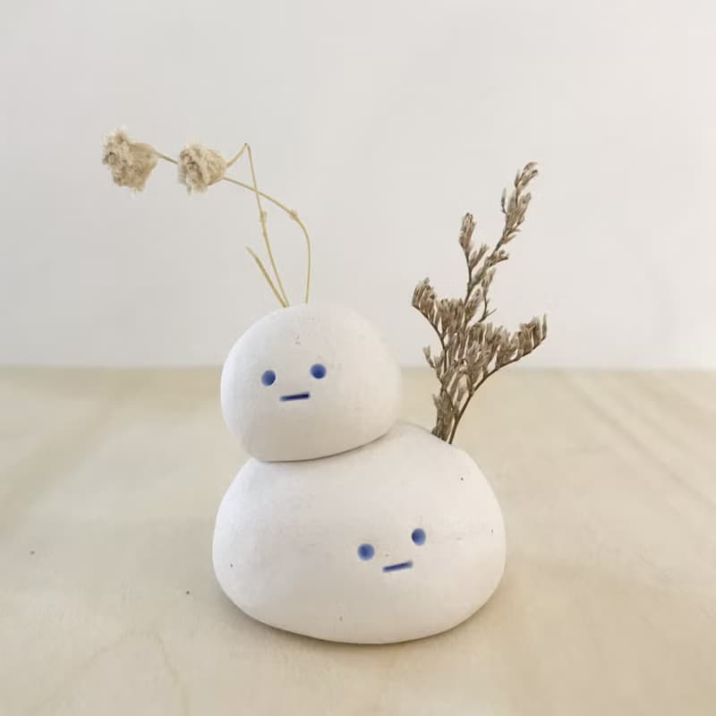BUGS | 迷你花器 | 桌上風景 | 香薰油擴香石 | 陶土擺飾  | 10