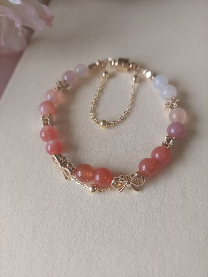 攏雲閣－暖顏  水晶手鍊