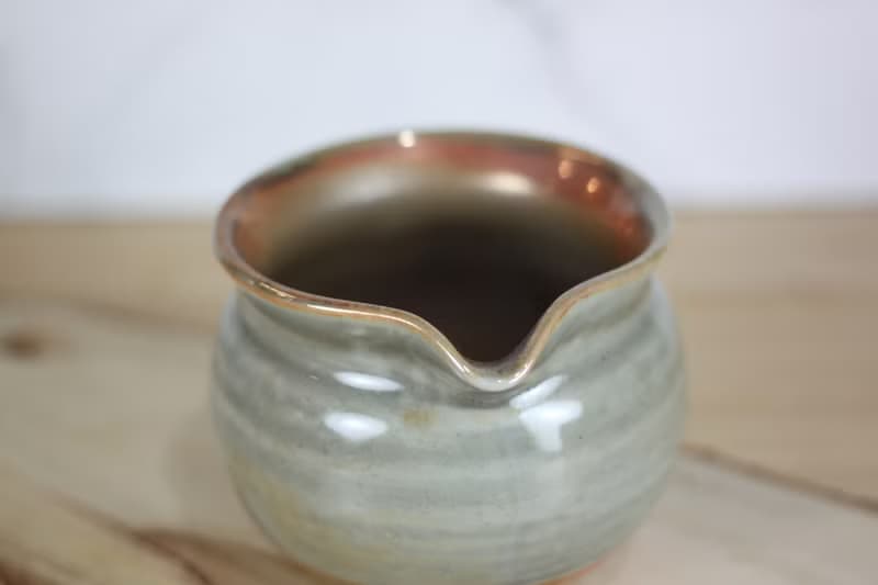 【送禮好物】200ml 上釉燒 柴燒茶海 公道杯 鶯歌葉敏祥手作