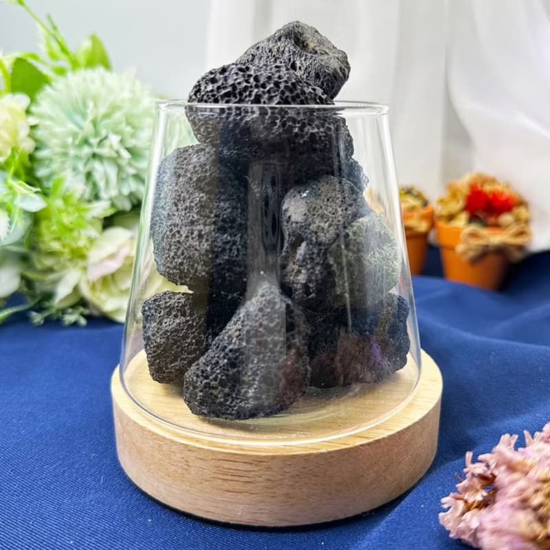 【MU工坊】火山石擴香石/水晶擴香燈/碎石/室內香薰/淨化小夜燈