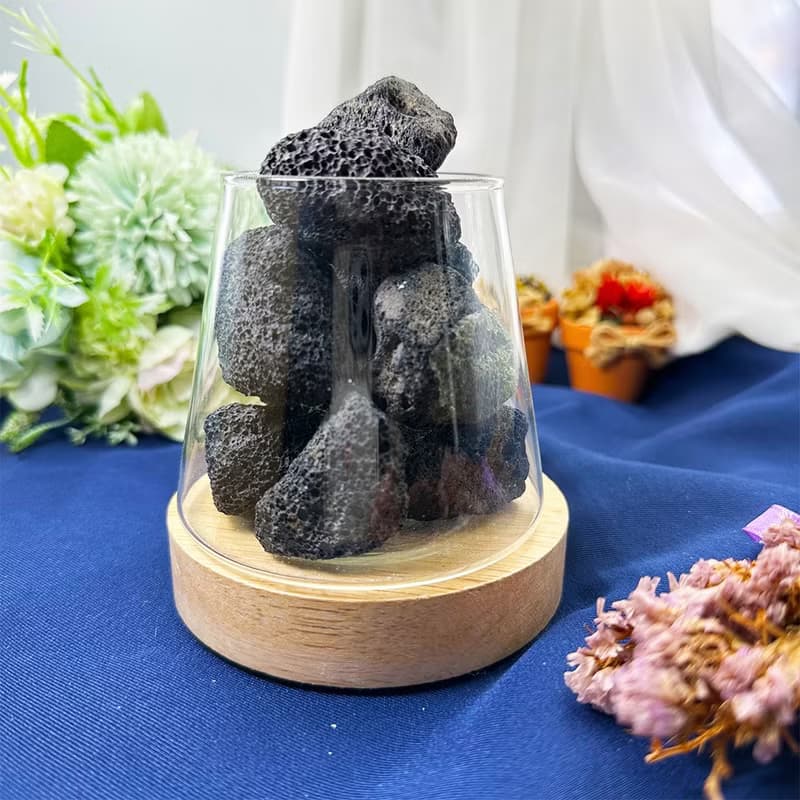 【MU工坊】火山石擴香石/水晶擴香燈/碎石/室內香薰/淨化小夜燈