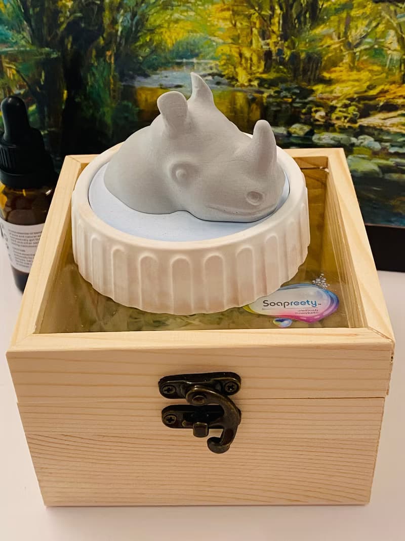 犀牛泡澡擴香石 Rhino aroma stone