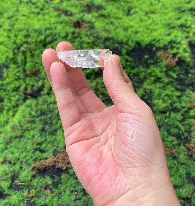 天然彩虹白水晶|天然水晶礦石 | 療癒 開運 淨化磁場 | 快速出貨