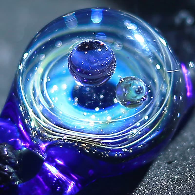 【原創宇宙琉璃手鍊】日本銀河玻璃手鍊聖誕星空送禮生日飾品禮物