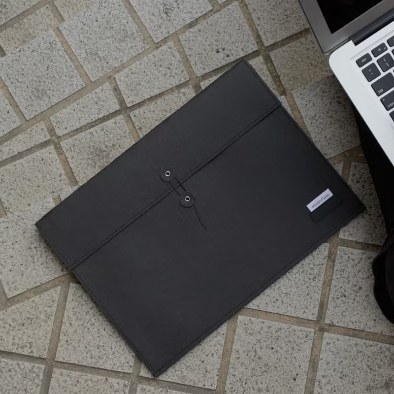 craft leather laptop pouch ver.2