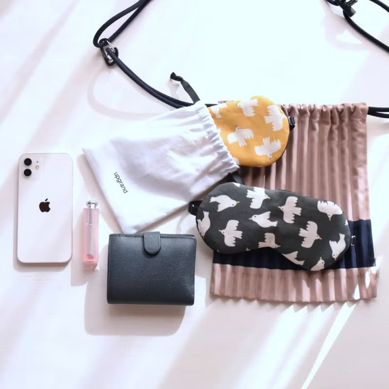日本眼罩  Dove Peace|Mustard|芥末黃色|有附收納袋|生日|結婚