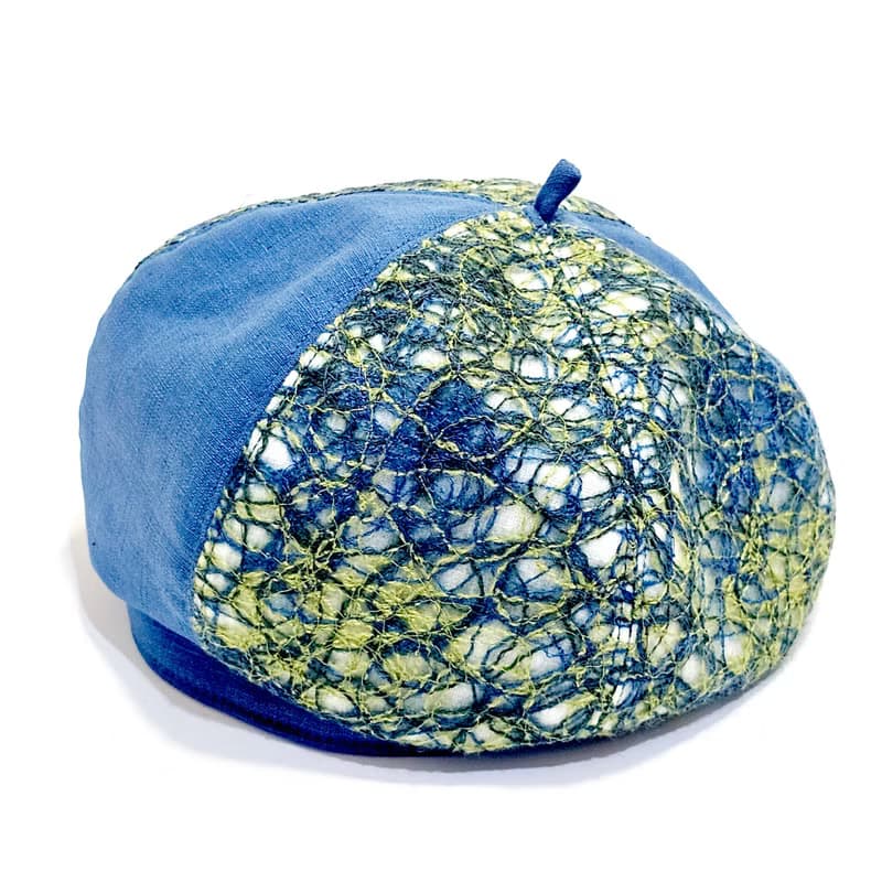 【HiGh MaLi】春夏款貝蕾帽/畫家帽/手撚線交織#限量#日系#禮物