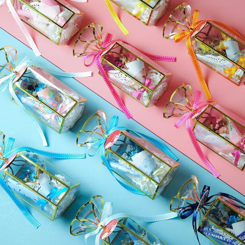Goody Bag - 迷你乾燥花束三色禮盒福袋 任選三色 聖誕禮物
