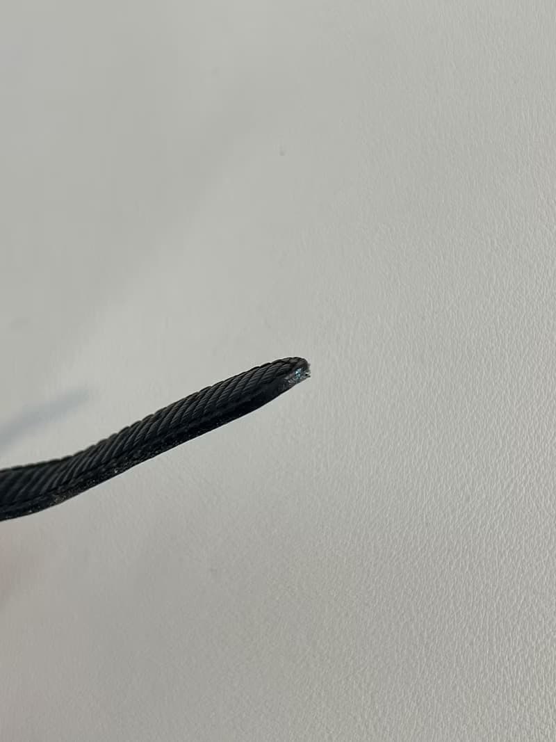 YSL稀有氣質中古金環黑色皮革手錶 日本中古二手