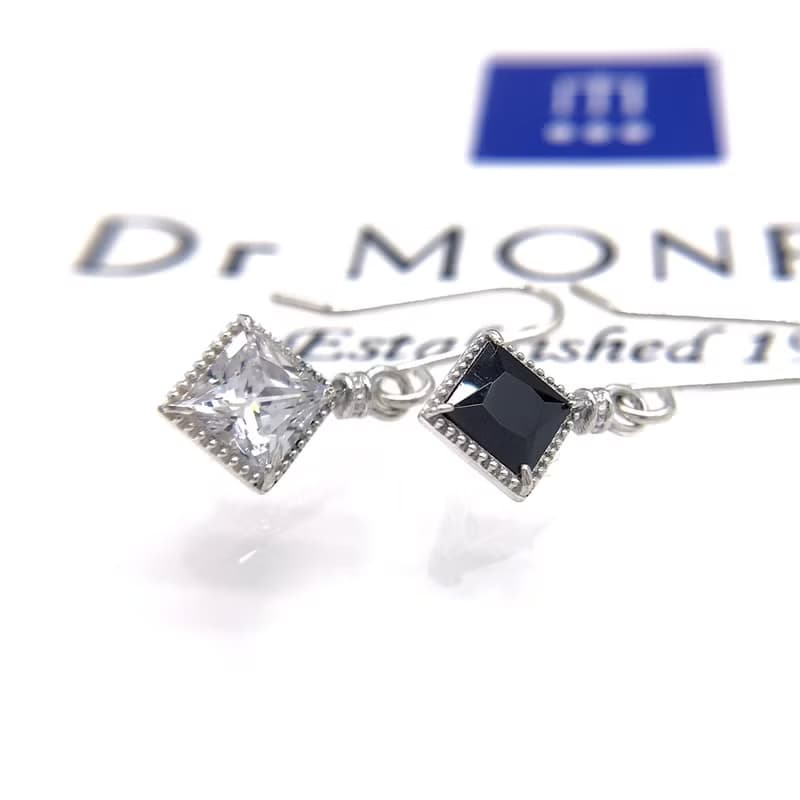 黒/シルバー925 ピアス/片耳用/シンプル/シルバーアクセサリー/女の子 プレゼント/snd017