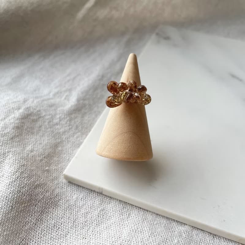TeenyTinyCraft | 花火 • 六色 手工戒指
