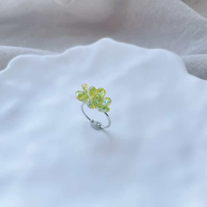 TeenyTinyCraft | 花火 • 六色 手工戒指