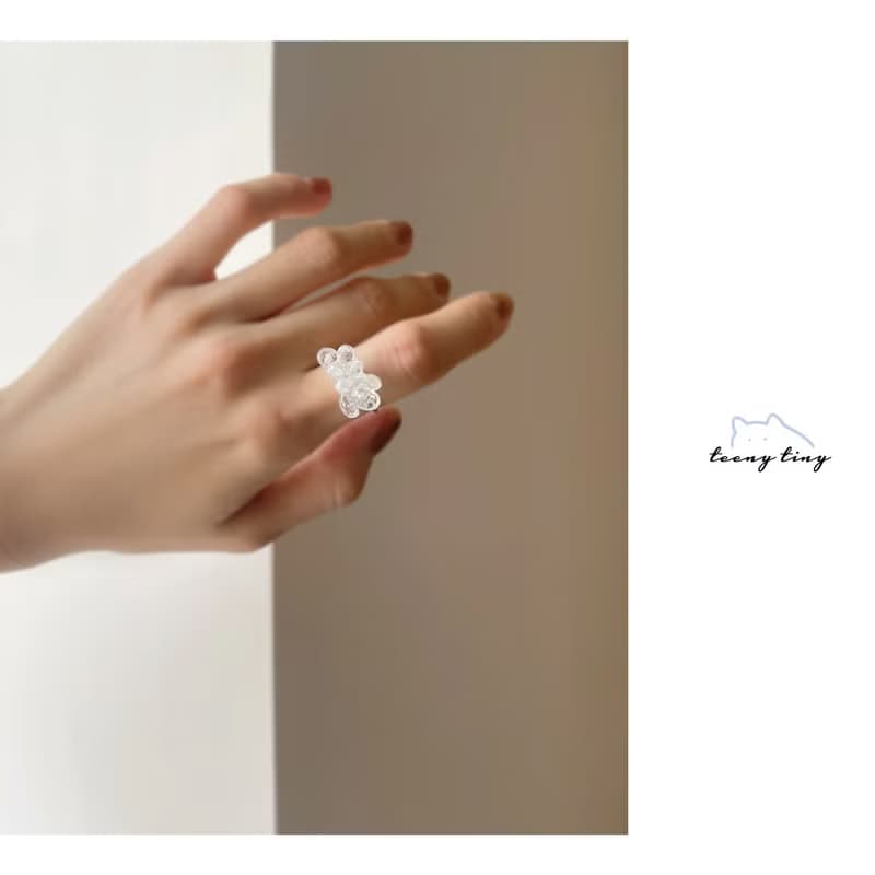 TeenyTinyCraft | 花火 • 六色 手工戒指