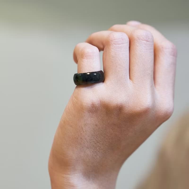 墨玉戒指 | #4~7尾戒 A貨保證 | 避邪防小人 | 免費更換尺寸