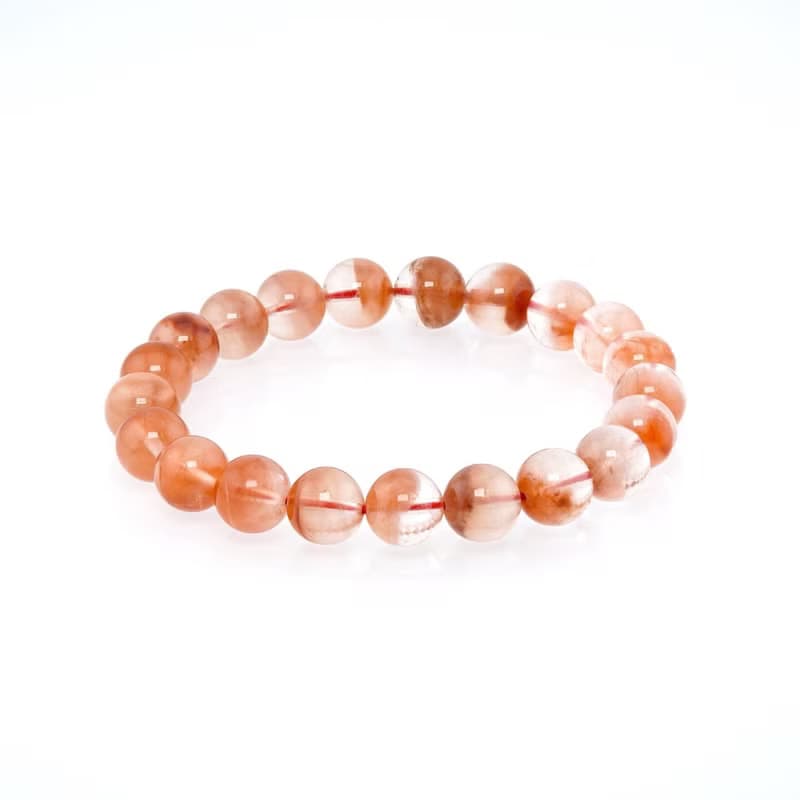 寶麗金珠寶-天然紅兔毛水晶手珠