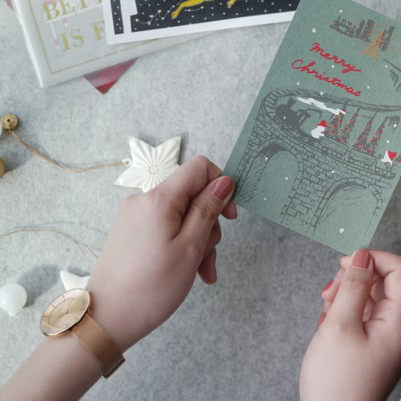 FLOATING 3867 光感美學米蘭帶女錶 - 玫瑰金