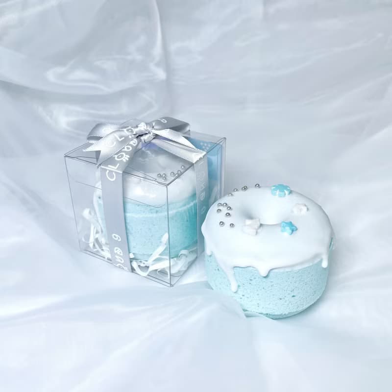 【泡泡浴】甜甜圈泡泡炸彈-冰雪奇緣 (附緞帶禮盒)
