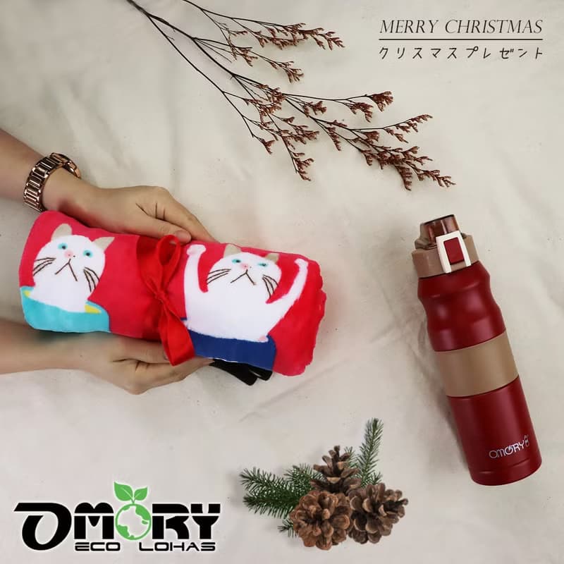 【萬聖節首選】OMORY北歐保暖毯/蓋毯 + 小清新保溫