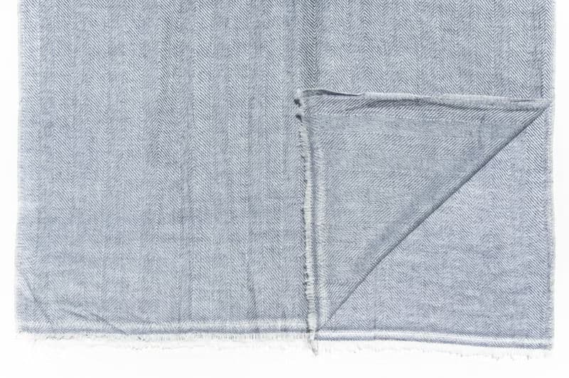 喀什米爾Cashmere 針織圍巾 純羊毛圍巾 手織圍巾 編織圍巾-天空