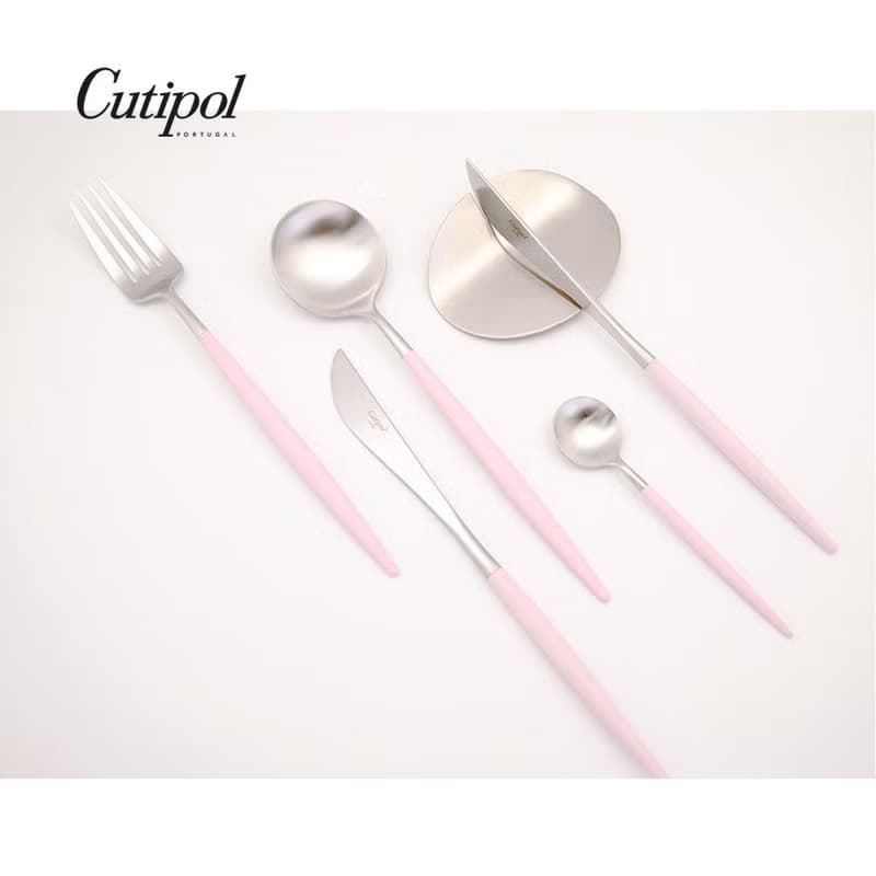 葡萄牙 Cutipol | GOA /  粉紅銀不鏽鋼17.2CM奶油刀