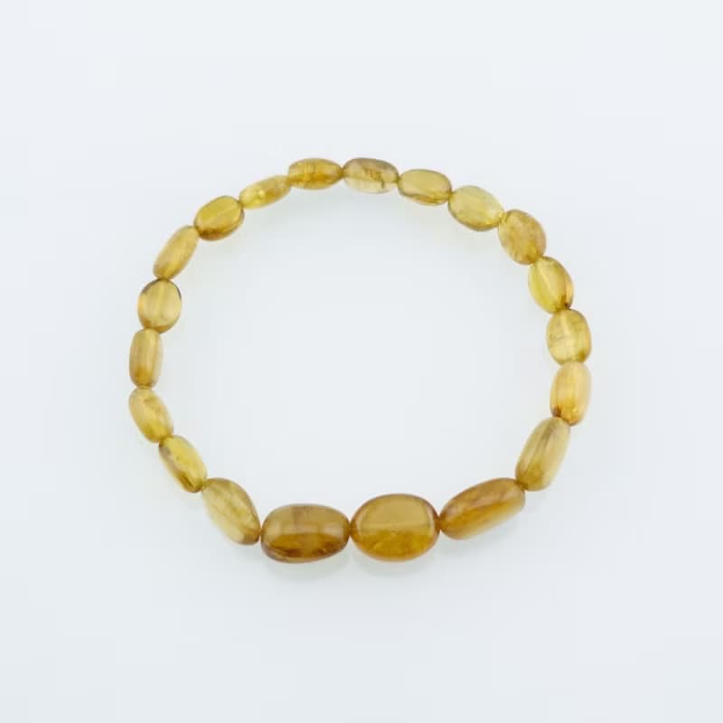 寶麗金珠寶-天然黃碧璽手鍊